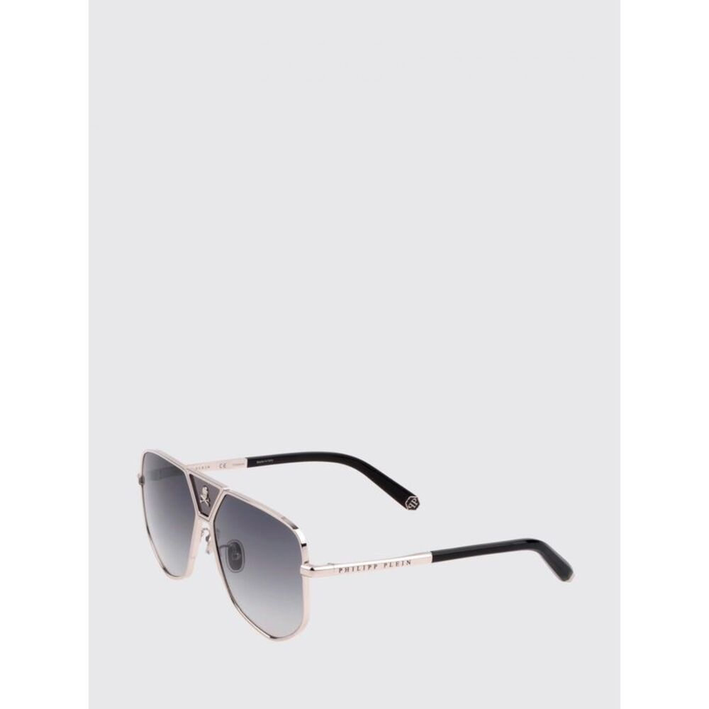 Philipp Plein Sunglasses Men Silver